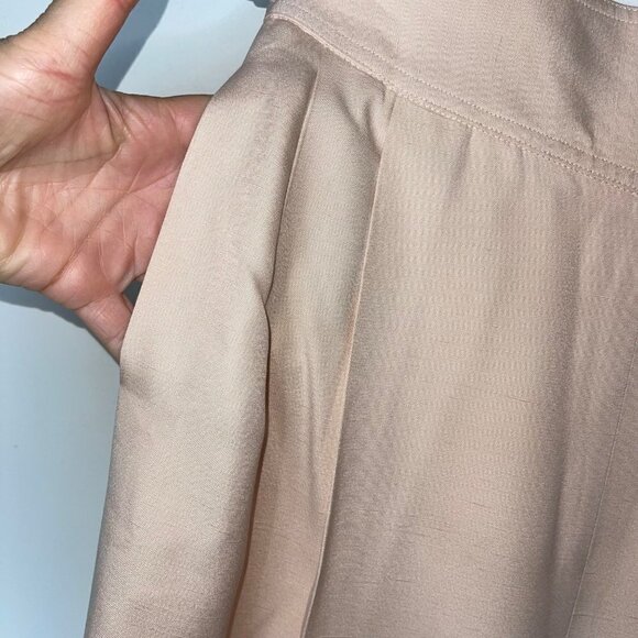 Harve Bernard Vintage Womens Trouser Pants Size 6 Peach High Rise Pleated Front - Picture 6 of 14